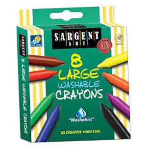 Sargent Art Washable Crayons