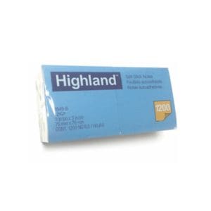Post It Self-Stick Notes, Blue #6549B