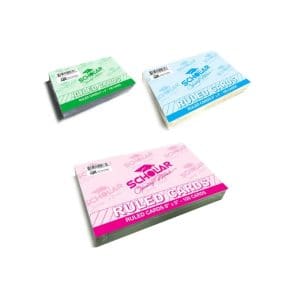Ruled Cards (2 sided)