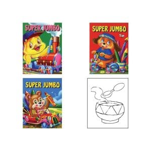 Super Jumbo Coloring Book