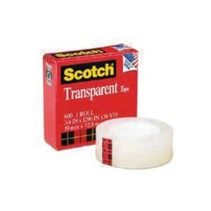 Transparent Tape Boxed #600