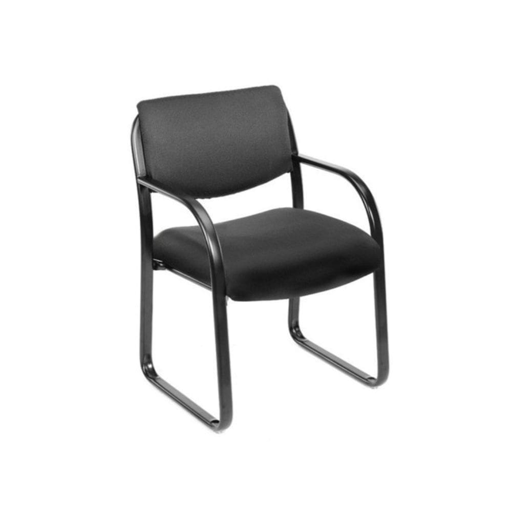Visitor Side Chair Black Fabric Finish (B9-520BK)